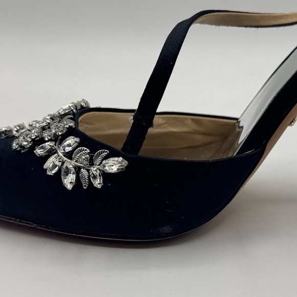 Badgley Mischka Black Evening/ Bridal Heels
